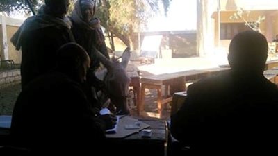 حمار في لجنة الاستفتاء على الدستور!