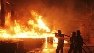 إصابة 5 مجندين في حريق نشب بالمدرسة العسكرية بالإسماعيلية