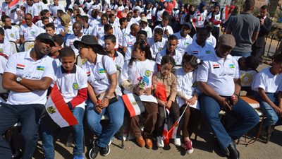 محافظ الجيزة ووزير الري الرواندي يغرسان 200 شجرة على جسر ترعة المريوطية