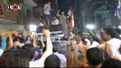 بالفيديو.. مسيرة لأنصار مرشح بالعياط على أنغام «بشرة خير»