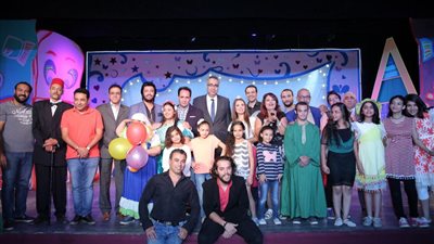 رئيس «بيت المسرح» يفتتح عرض «الحكاية روح» رسميا (صور)