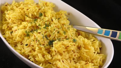 طريقة إعداد «الأرز البسمتى بالبهارات السبعة»