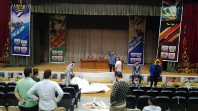 جامعة الزقازيق تستعد لانطلاق بانوراما حرب أكتوبر (صور)