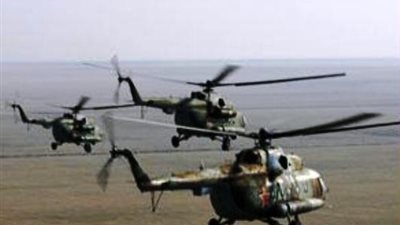 مروحية عسكرية يمنية تتعرض لإطلاق نار مكثف