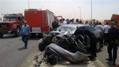 إصابة 14 شخصا في حادث تصادم بزراعي القليوبية