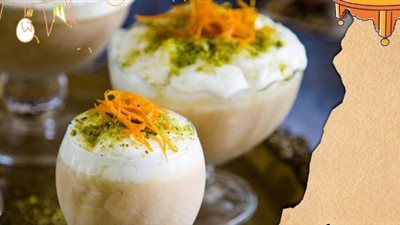 مهلبية الأرز والتوفي.. أسرع وألذ تحلية من مطبخ آسيا