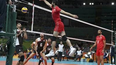 مصر تلتقي الجزائر في البطولة العربية للكرة الطائرة