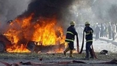 النيابة تحقق في انفجار قنبلة داخل سيارة ضابط بمحيط جامعة حلوان