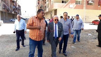 محافظ بورسعيد يكلف باستكمال أعمال الرصف بأبراج بروتكس