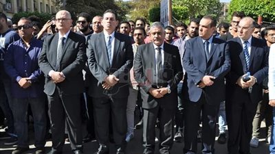 صلاة الغائب بـ«تجارة عين شمس» على ٤ من طلاب الكلية (صور)