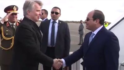 السيسي يزور ألمانيا للمرة الثالثة (فيديو)