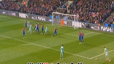 أرسنال يتعادل مع كريستال بالاس 2/2 (فيديو)