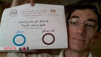 9 لجان في المنوفية: 7919 يصوتون بـ«نعم» و96 «لا»