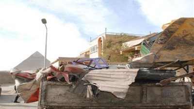 أمن الجيزة يضبط 14 بائعا وخيالا وجمالا في حملة بالمنطقة الأثرية في الهرم