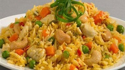 طاجن الأرز البسمتي بالتونة والبارميزان من مطبخ غادة التلي