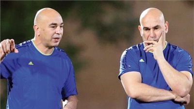 غياب حسام وإبراهيم حسن عن مران المصري