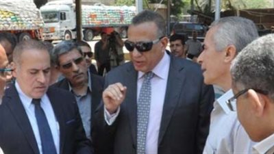 محافظ الجيزة يتفقد ميدان المساحة وفيني بالدقي