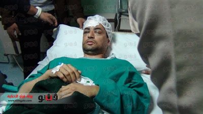 بالصور.. أبو حامد يخضع لجراحة بالركبة بعد تعرضه لمحاولة اغتيال