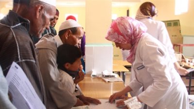 الكشف على ٤٦ حالة مرضية ضمن قافلة «القومي للسكان» في العريش