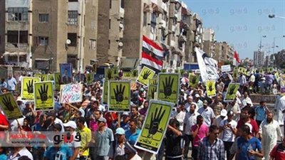 غياب مسيرات الإرهابية عن شبرا الخيمة