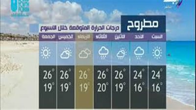 الأرصاد: طقس اليوم مائل للحرارة.. والعظمى بالقاهرة 32 (فيديو)