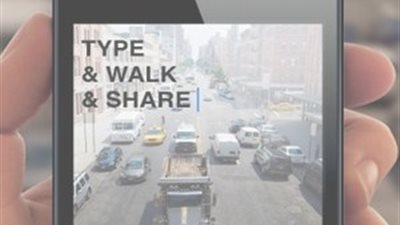 اكتب رسائلك بأمان أثناء السير مع 