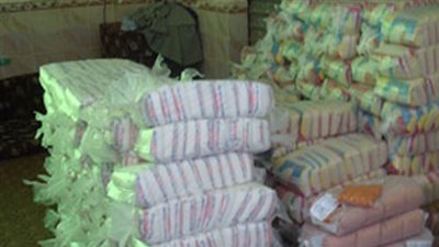 ضبط 3 طن سكر مدعم بمصنع بأسيوط قبل بيعها في السوق السوداء