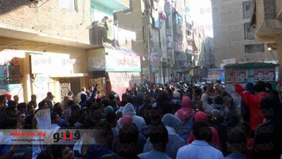 بالصور.. مسيرة للإرهابية بحي الكويت بـ