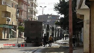 وصول 8 تشكيلات أمن مركزي ومدرعتين لفض اشتباكات أبو المطامير