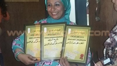 «اللاهوني»: سعيدة بحصول «شكاوى على جدران الزمن» على 4 جوائز بـ«كيميت»