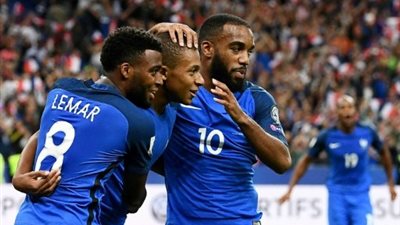 مبابي ولاكازيت يقودان هجوم فرنسا في ودية ألمانيا