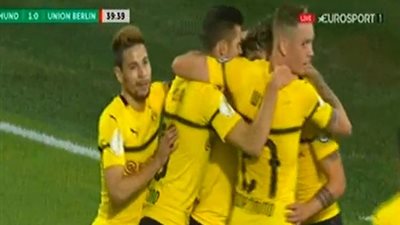 بروسيا دورتموند يفوز بشق الأنفس 2/3 على يونيو برلين بالكأس (فيديو)