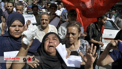 أهالى المرج ينهون وقفتهم أمام 