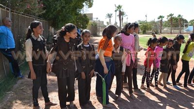 بالصور.. انطلاق بطولة ألعاب القوى لمدارس الوادي الجديد