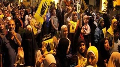 مظاهرة «إخوانية» بالقرب من قصر الاتحادية