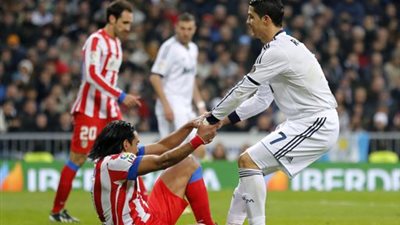 أتليتكو مدريد يجبر الريال على التعادل فى الشوط الأول