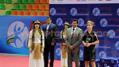 بالصور.. «فودة» و«صبحي» يشهدان ختام بطولة تحدي القارات لتنس الطاولة