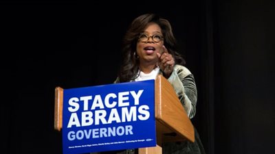 أوبرا وينفري تدعم مرشحة ديمقراطية سوداء بانتخابات الكونجرس