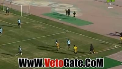 بالفيديو.. محمد رزق يتقدم بالهدف الثالث للمقاولون في مرمى غزل المحلة