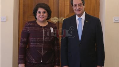 سفيرة مصر الجديدة تقدم أوراق اعتمادها للرئيس القبرصي