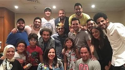 حسن الرداد وإيمي سمير غانم في «مسرح مصر»