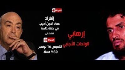 بالفيديو.. عماد أديب يحاور إرهابي الواحات الأجنبي غدا