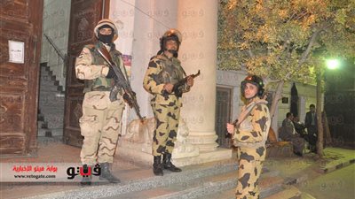 بالصور.. تشديدات أمنية بمحيط الكنيسة المرقسية بالإسكندرية