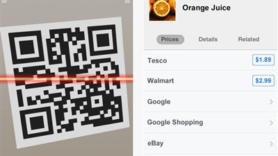 «أبل» تتيح قارئ «الباركود» للمنتجات لمستخدمى الآى فون