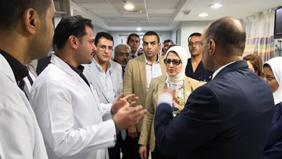 وزيرة الصحة تتابع استعدادات مستشفى شرم الدولي لمنتدى شباب العالم
