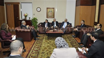 بالصور.. محلب يستقبل وزير الاتصالات اللبناني