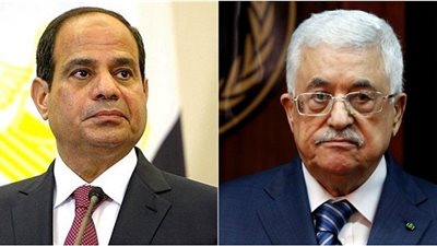 محمود عباس يعزي السيسي في شهداء المنيا