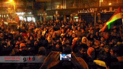 بالفيديو.. أهالي بني سويف يحتفلون بنتيجة الاستفتاء على الدستور