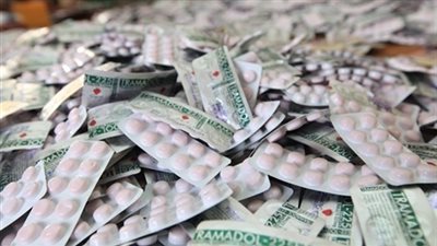 ضبط 60 قرص مخدر و32 لفافة هيروين وربع كيلو بانجو بالغردقة