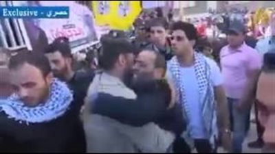 بالفيديو.. حفل زفاف شهيدين في فلسطين